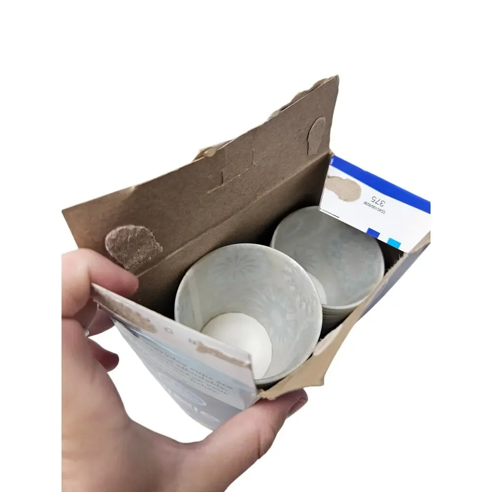 Dixie Cups Everyday 5 Oz Bathroom Dispenser Refill Blue Brown Paper Cups